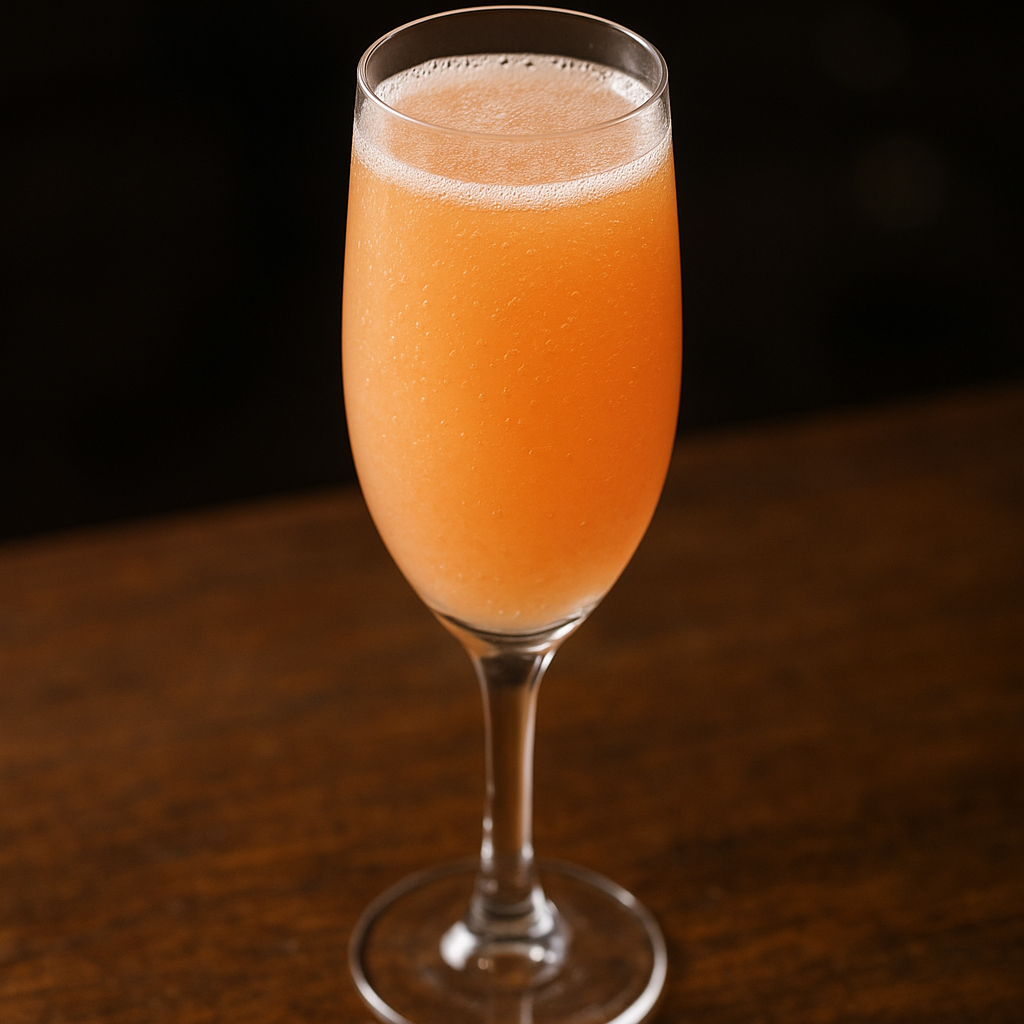 Bellini cocktail