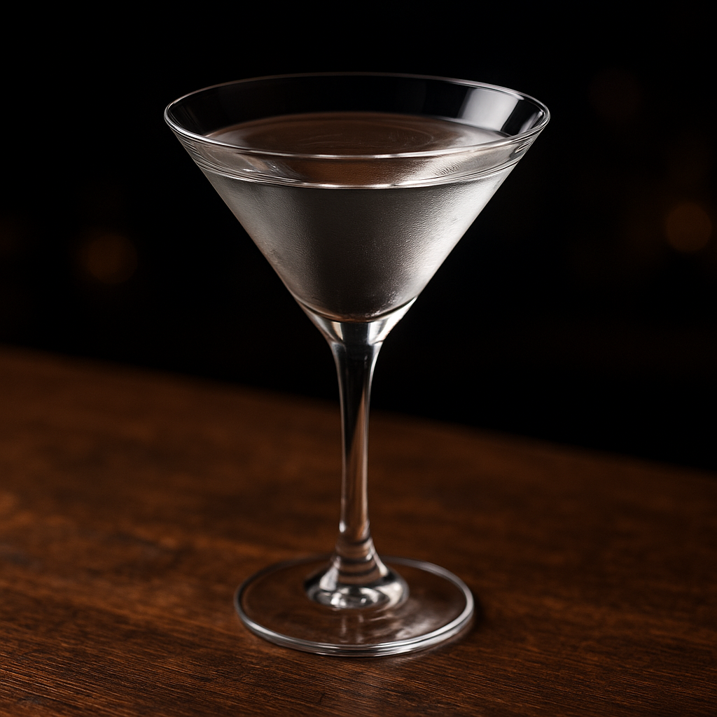 Dry martini cocktail