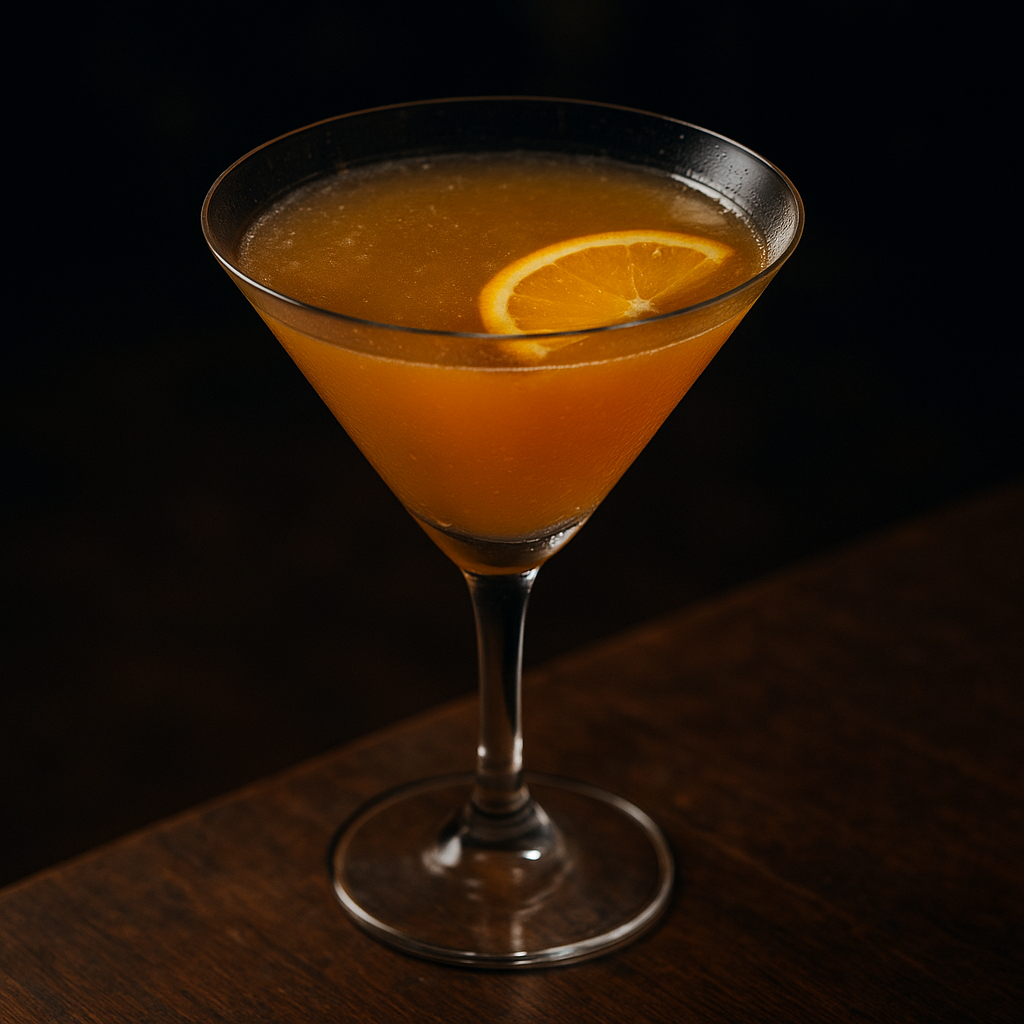 Golden dream cocktail