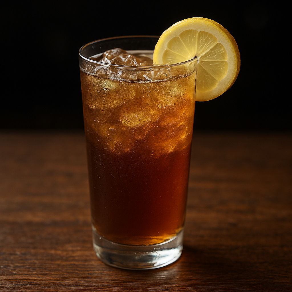 Long Island iced tea cocktail