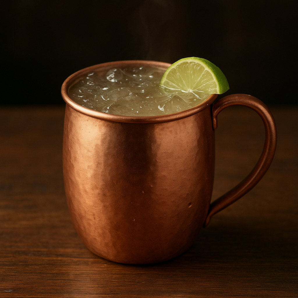 Moscow mule cocktail