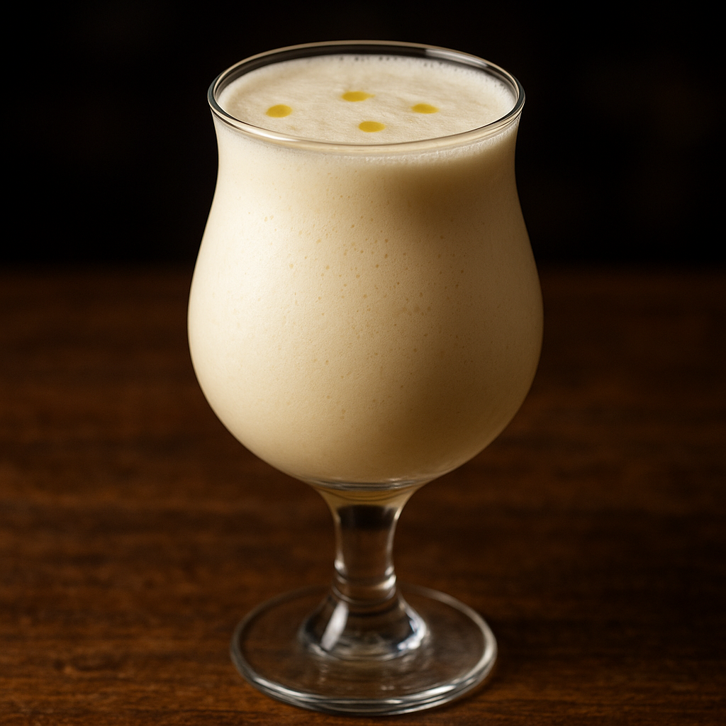 Piña colada cocktail