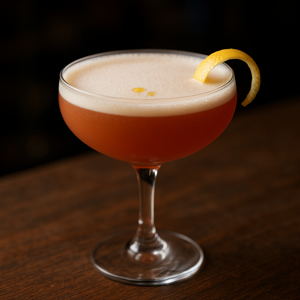 Trinidad sour cocktail